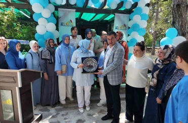 Gediz’de engelli bireyler için yeniden tasarlanan engelsiz yaşam merkezi açıldı 