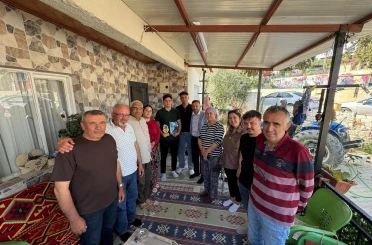 Genç yeteneğe moral ziyareti 