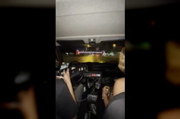 Gençlerin tehlikeli eğlencesi kamerada 