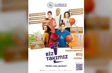 Gençlik ve Spor Bakanlığı’nın "Biz Bir Takımız Projesi" Zonguldak’ta başlıyor 