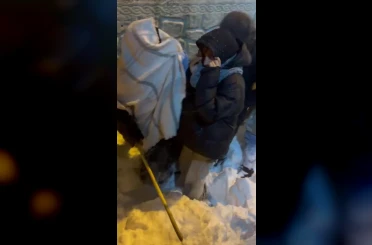 Gercüş’te araçlarıyla yolda mahsur kalan 10 işçi kurtarıldı 