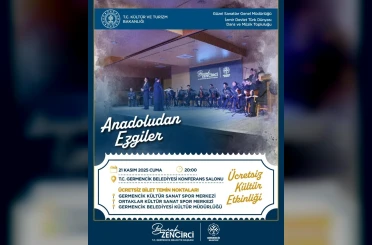 Germencik Belediyesi’nden "Anadolu’dan Ezgiler" gecesi 