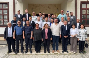 Germencik’te protokol ve vatandaşlar bayramlaşma programında buluştu 