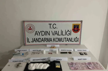 Germencik’te uyuşturucu baskını: 5 gözaltı 