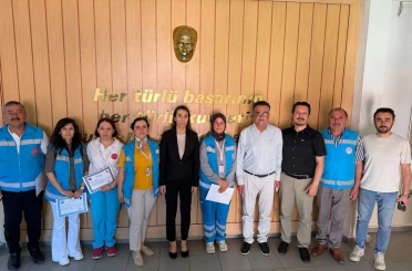 Gerze’de örnek sağlıkçılara başarı ödülü 