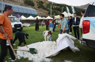 Gez palandöken şenlikleri, kamp ve doğa tutkunlarını buluşturdu
