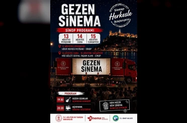 "Gezen Sinema" Sinop’ta 
