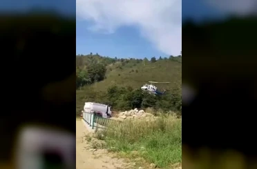 Giresun semalarındaki helikopter merak uyandırdı 