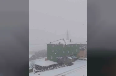 Giresun yaylaları beyaza büründü 