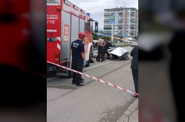 Giresun’da trafik kazası: 1 ölü, 1 yaralı 