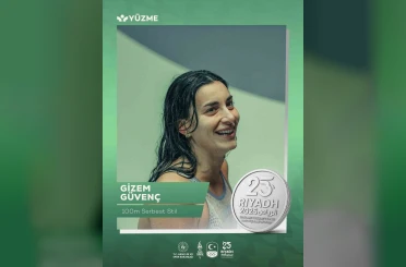 Gizem Güvenç’ten gümüş madalya 