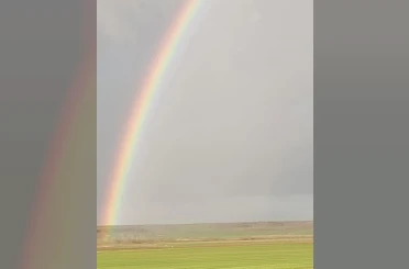 Gökkuşağı Hayrabolu semalarını süsledi 