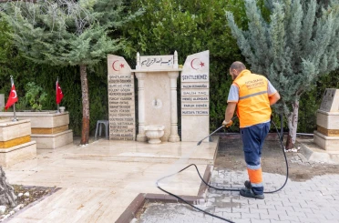 Gölbaşı Belediye Başkanı Odabaşı’ndan şehit ailelerine ziyaret 