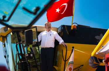 Gölbaşı karabuğdayında hasat zamanı 
