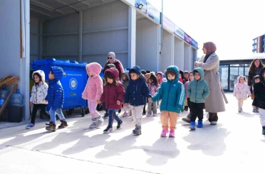Gölbaşı’nda miniklere geri dönüşüm ve sıfır atık anlatıldı 