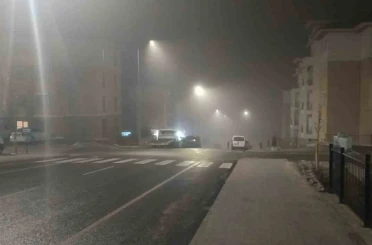 Gölbaşı’nda yoğun sis etkili oldu 