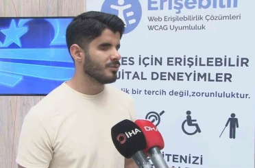 Görme engelli bireylerin hayatına ilaç olacak uygulama: ‘Erişilebilir’ projesi 