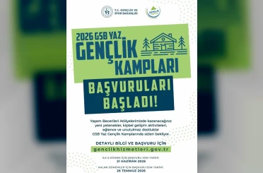 GSB Yaz Gençlik Kampları için başvurular başladı 