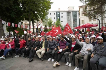 Gümüşhane’de milli heyecan sabahın erken saatlerinde başladı 