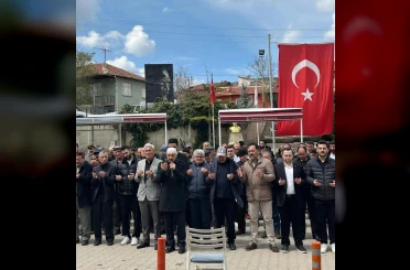 Gündüzler Mahallesi’nde yağmur ve şükür duası yapıldı 