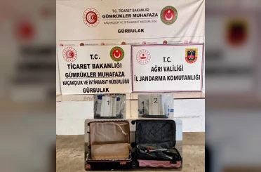 Gürbulak Sınır Kapısı’nda 4 kilo 322 gram sıvı metamfetamin ele geçirildi 