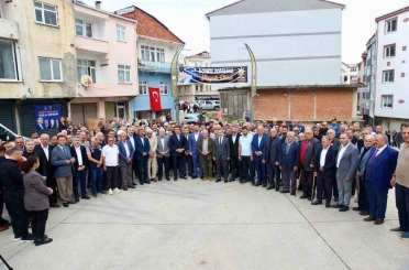 Gürgentepe’de doğalgaz ateşi yandı 