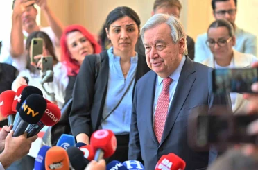 Guterres: "İki toplumun liderleriyle de son derece yapıcı görüşmeler gerçekleştirdim" 