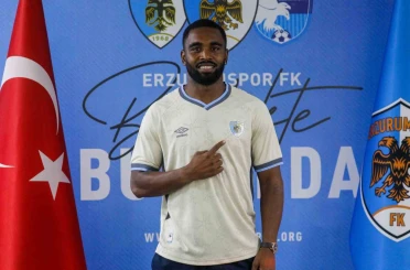 Gyrano Kerk, Erzurumspor FK’nın ikinci Surinamlı futbolcusu oldu 