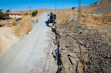 Hacı Yusuflar Mahallesi içme suyu hattında sona doğru
