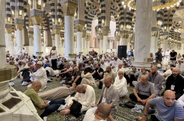 Hacılar Ravda-ı Mutahhara’ya koştular 