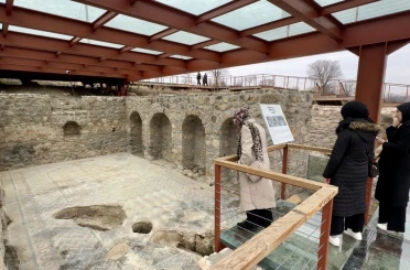 Hadrianopolis Antik Kenti iz bırakan yapısıyla ilgi görüyor 