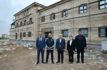 Hafik Devlet Hastanesi inşaatında sona yaklaşıldı 