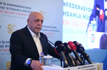 HAK-İŞ Genel Başkanı Mahmut Arslan: "Taşeronda tarih yazdık, şimdi sıra ev işçilerinin haklarında" 