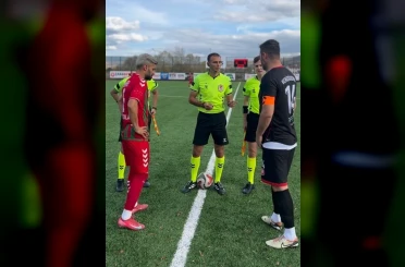 Hakemin nezaketi maçı gölgede bıraktı 