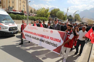 Hakkari’de 19 Eylül Gaziler Günü kutlandı 