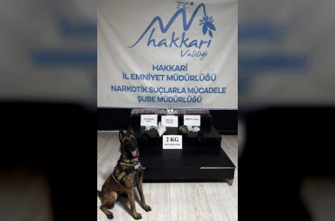 Hakkari’de 26 kilo 530 gram uyuşturucu ele geçirildi 
