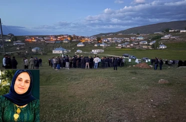 Hakkari’de ölü bulunan kadın Van’da defnedildi 