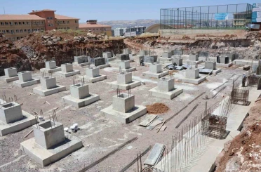 Haliliye’de açık okçuluk tesisinde çalışmalar sürüyor 