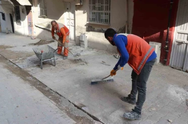 Haliliye’de üstyapı çalışmaları sürüyor 