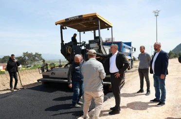 Hamalın Kırı Piknik Alanına güvenli ulaşım için yeni yol 