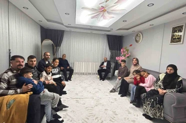 Hasköy’de Ramazan’da şehit aileleri unutulmadı 
