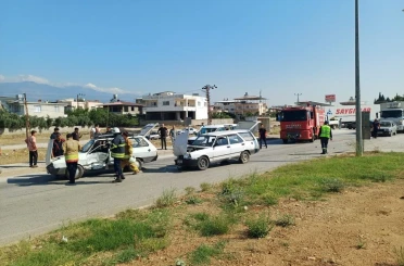 Hassa’da trafik kazası: 1 yaralı 