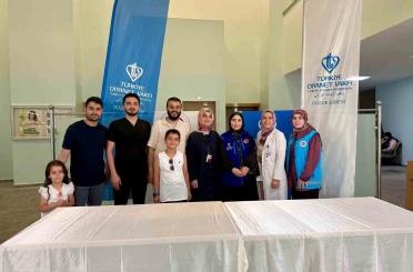 Hastane personeline aşure ikramı 