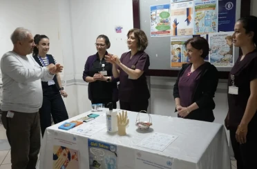 Hastanede el hijyenine dikkat çekildi 