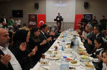 Hatay’da şahit aileleri ve gaziler iftar sofrasında buluştu 