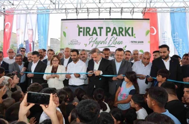 Hayat Projesi Fırat Mahallesi Parkı hizmete açıldı 
