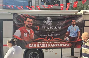 Hayatını kaybeden futbol hakemi için kan bağışı kampanyası düzenlendi
