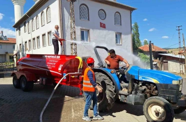 Hayırsever vatandaş bağışladı: Köylüler, itfaiye gelene kadar yangınlara kendileri müdahale edecek 
