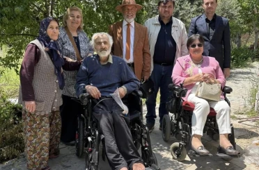 Hayırseverden 5 engelliye bayram hediyesi 