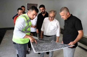 Hayri Baraçlı projeleri yerinde inceledi 